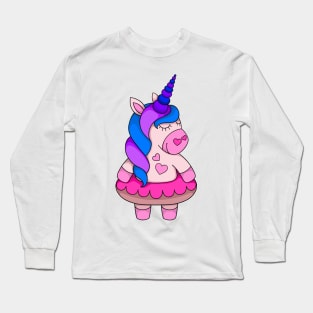 Donut unicorn Long Sleeve T-Shirt